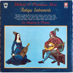 Les Musiciens De Provence Medieval & Renaissance Music: Antique Instruments Vinyl LP USED