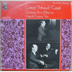 Alfred Cortot / Jacques Thibaud / Pablo Casals / Franz Schubert / Joseph Haydn Trio In B Flat D.898 / 'Gypsy' Trio Vinyl LP USED