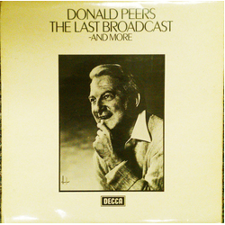 Donald Peers The Last Broadcast -And More Vinyl LP USED