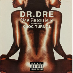 Dr. Dre / Knoc-Turn'al Bad Intentions USED VINYL 12INCH 33 S RPM SINGLE