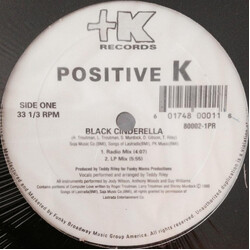 Positive K Black Cinderella USED VINYL 12INCH 33 S RPM