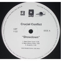 Crucial Conflict Showdown VINYL 12" USED