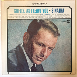 Frank Sinatra Softly, As I Leave You Vinyl LP USED