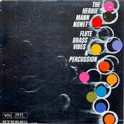 The Herbie Mann Nonet Flute, Brass, Vibes And Percussion Vinyl LP USED