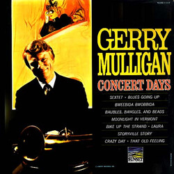 Gerry Mulligan Concert Days Vinyl LP USED