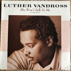 Luther Vandross She Won't Talk To Me (12" Extended Version) USED VINYL 12INCH 45 RPM