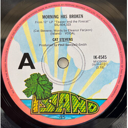 Cat Stevens Morning Has Broken / I Want To Live In A Wigwam USED VINYL 7INCH 45 RPM SINGLE REISSUE