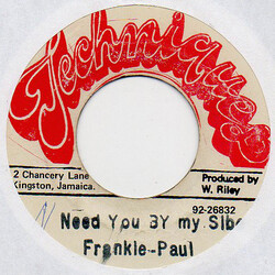 Frankie Paul Need You By My Sibe USED VINYL 7INCH 45 RPM