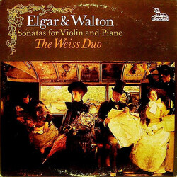 Sir Edward Elgar / Sir William Walton / The Weiss Duo Sonatas For Violin And Piano Vinyl LP USED