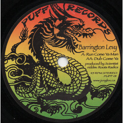 Barrington Levy Run Come Ya Man USED VINYL 7INCH