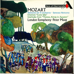 Wolfgang Amadeus Mozart / The London Symphony Orchestra / Peter Maag Notturno For 4 Orchestras, Serenata Notturna, Etc. Vinyl LP USED