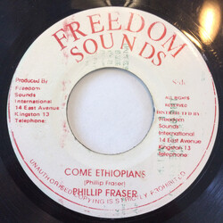 Phillip Fraser Come Ethiopians USED VINYL 7INCH 45 RPM