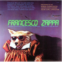 Francesco Zappa / The Barking Pumpkin Digital Gratification Consort / Frank Zappa Francesco Zappa Vinyl LP USED