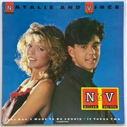 Natalie Miller / Vince Deltito Just Don't Want To Be Lonely USED VINYL 12INCH 45 RPM SINGLE