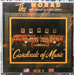 The NORAD "Pops" Concert Band / The NORAD "Commanders" Orchestra Cavalcade Of Music, Volume VI Vinyl LP USED