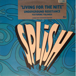 Underground Resistance / Yolanda Reynolds Living For The Nite USED VINYL 12INCH 45 RPM SINGLE
