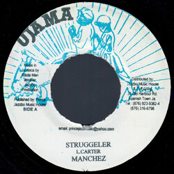 Manchez Struggler USED VINYL 7INCH 45 RPM REPRESS