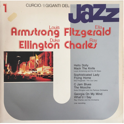 Louis Armstrong / Ella Fitzgerald / Duke Ellington / Ray Charles I Giganti Del Jazz Vol. 1 Vinyl LP USED