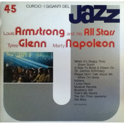 Louis Armstrong And His All-Stars / Tyree Glenn / Marty Napoleon I Giganti Del Jazz Vol. 45 Vinyl LP USED