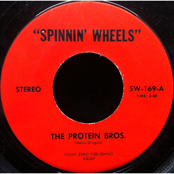Protein Bros Spinnin' Wheels (Stereo/Mono) USED VINYL 7INCH 45 RPM SINGLE STEREO MONO