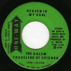 The Salem Travelers Heaven Is My Goal / Children Of The Spirit USED VINYL 7INCH 45 RPM SINGLE