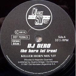 DJ Dero The Horn (El Tren) USED VINYL 12INCH