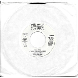 France Joli This Time (I'm Giving All I've Got) USED VINYL 7INCH 45 RPM SINGLE PROMO