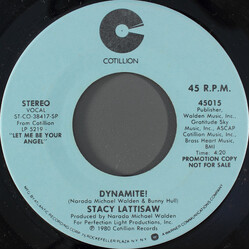 Stacy Lattisaw Dynamite! USED VINYL 7INCH 45 RPM PROMO STEREO MONO