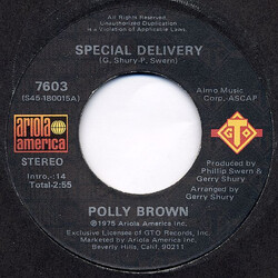 Polly Brown Special Delivery USED VINYL 7INCH