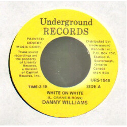 Danny Williams / The Rivingtons White On White / Papa-Oom-Mow-Mow USED VINYL 7INCH 45 RPM SINGLE