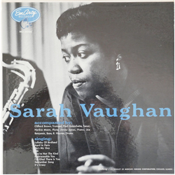 Sarah Vaughan Sarah Vaughan Vinyl LP USED