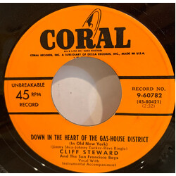 Cliff Steward And The San Francisco Boys Down In The Heart Of The Gas-House District (In Old New York) / Mandy USED VINYL 7INCH 45 RPM