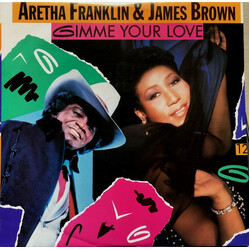 Aretha Franklin / James Brown Gimme Your Love USED VINYL 12INCH 45 RPM SINGLE