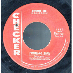 Fontella Bass Rescue Me USED VINYL 7INCH SINGLE 45 RPM