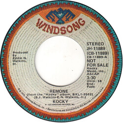 Kocky Remone USED VINYL 7INCH PROMO
