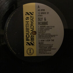 Sly & Robbie Boops (Here To Go) Remix USED VINYL 12INCH 45 RPM STEREO