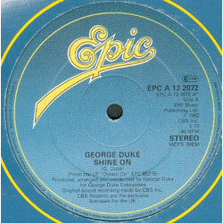George Duke Shine On USED VINYL 12INCH 45 RPM SINGLE
