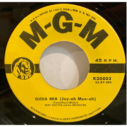 Bert Shefter And His Orchestra Gioia Mia / Fidoodlin USED VINYL 7INCH 45 RPM