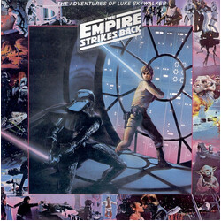 The Original Star Wars Cast / Malachi Throne The Empire Strikes Back: The Adventures Of Luke Skywalker Vinyl LP USED