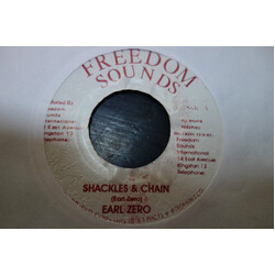 Earl Zero Shackles & Chain USED VINYL 7INCH 45 RPM SINGLE REISSUE