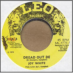 Joy White Dread Out De Vinyl 7" USED