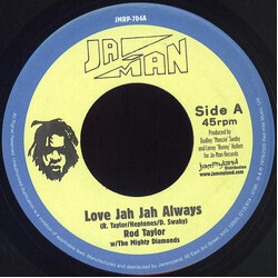 Rod Taylor / The Mighty Diamonds Love Jah Jah Always USED VINYL 7INCH 45 RPM REISSUE