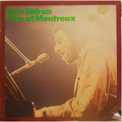 Ben Sidran Live At Montreux Vinyl LP USED