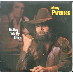 Johnny Paycheck Mr. Hag Told My Story Vinyl LP USED