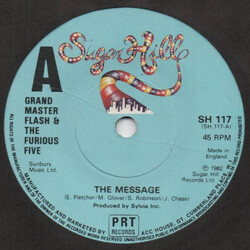 Grandmaster Flash & The Furious Five The Message USED VINYL 7INCH 45 RPM