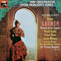 Victoria De Los Angeles / Nicolai Gedda / Ernest Blanc / Janine Micheau Highlights - Bizet Carmen Vinyl LP USED