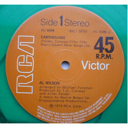 Al Wilson Earthquake USED VINYL 12INCH 45 RPM