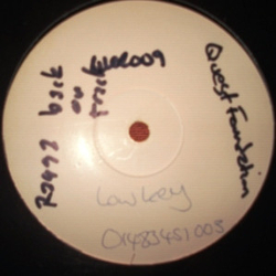 Quest Foundation Back On Track / The Tempest Vinyl 12" USED