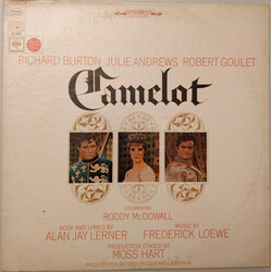 Al Lerner / Frederick Loewe / Julie Andrews / Richard Burton (2) Camelot (Original Broadway Cast) Vinyl LP USED