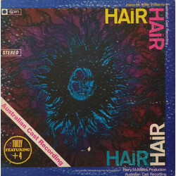 Tully (2) / +4 Hair - An American Tribal (Australian Cast Recording) Vinyl LP USED